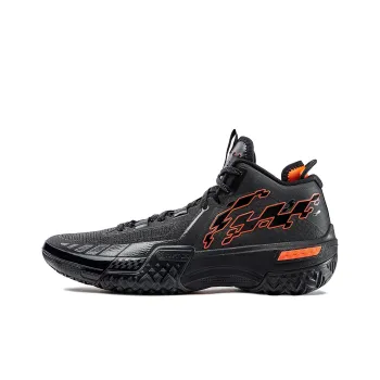 LINING Shudder Basketball Shoes Men High Top Black