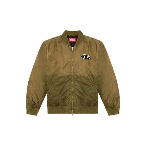 DIESEL J-Kepes Logo-plaque Bomber Jacket