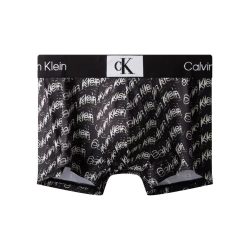 CK/Calvin Klein Underpants Men's 1 Pack Wave Black