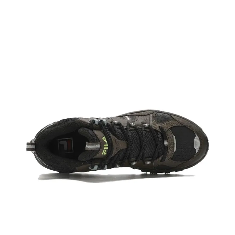 FILA High Top Retro Shoes 'Black Brown'-3