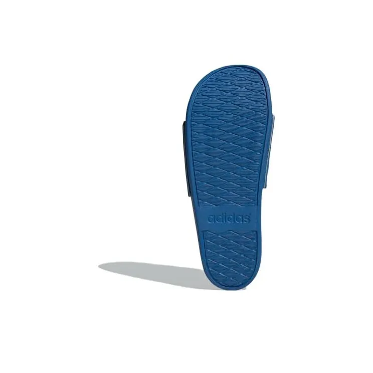 Adidas Adilette Comfort Slides Bright Royal Dark Blue-5