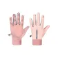 Women's-Pink[Vertical Logo Velvet]Abrasion-Resistant Slip-Resistant