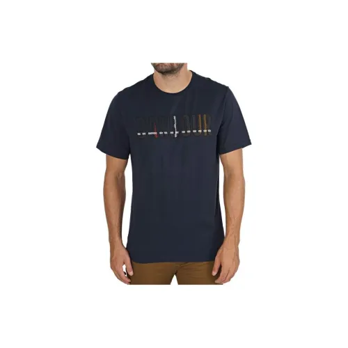 BARBOUR T-Shirts Men Marine Blue