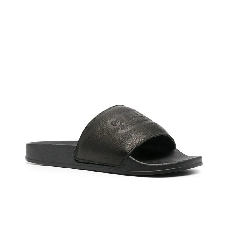 HERON PRESTON Logo Debossed Slides-2