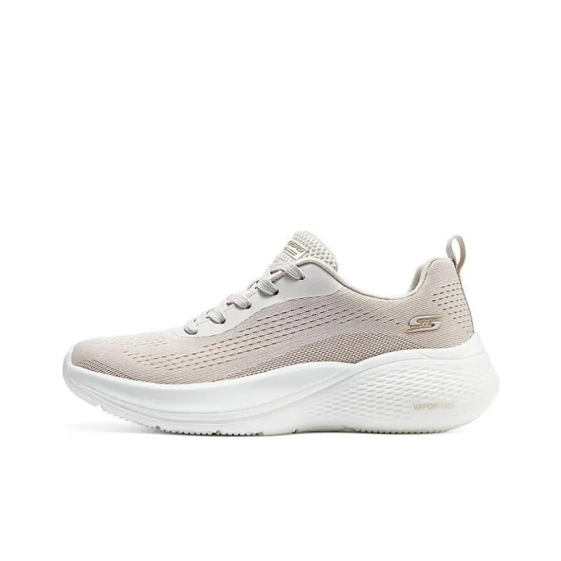 Skechers Slip Ins Durable Breathable Low Top Running Shoes Women's Gray-0