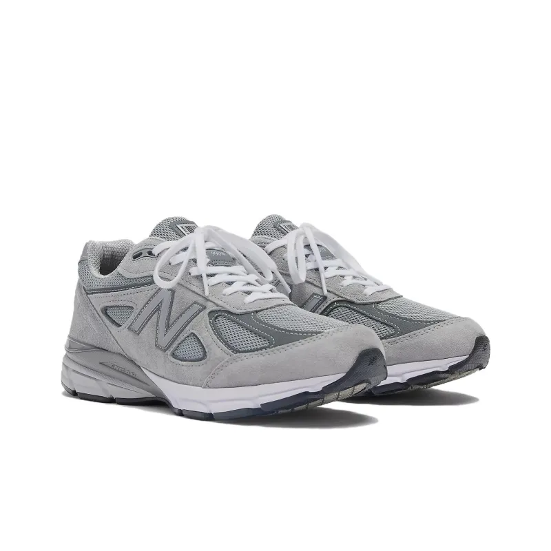 New Balance 990v4 MiUSA Grey Silver-1