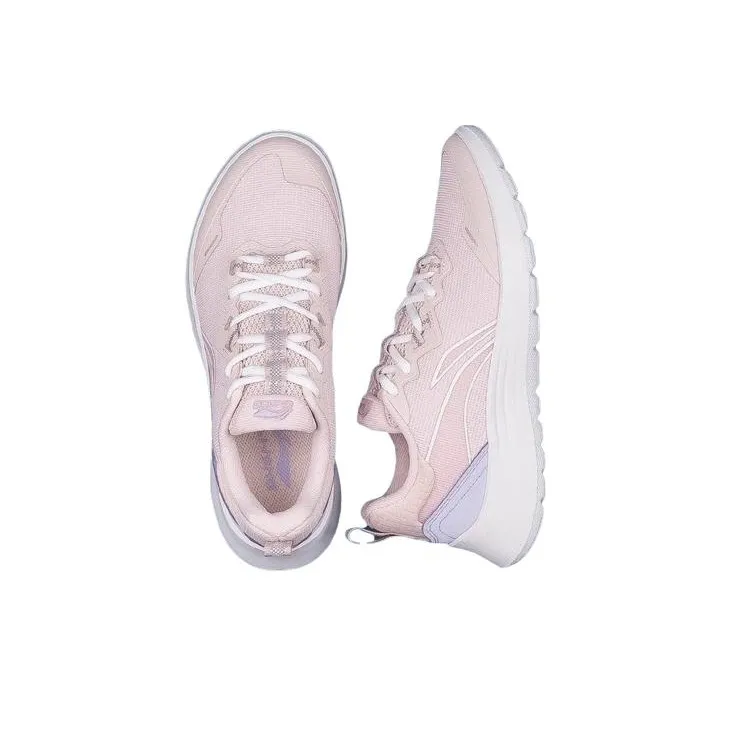 LiNing Feather Slip Resistant Low Top Running Shoes Women's Pink-2