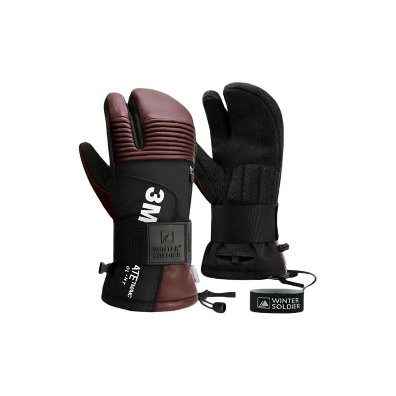 GOLOVEJOY Ski Gloves Mittens Unisex-3