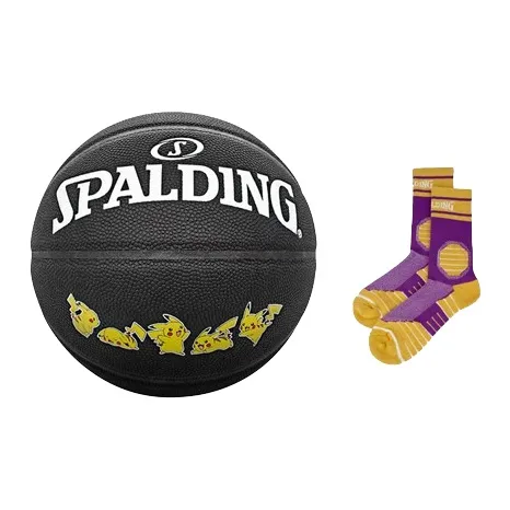 SPALDING x Pokemon Co branded Collection PU Basketball Black Size 7 Training Unisex-8