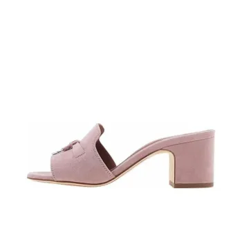 Loro Piana Abrasion Resistant Slide Slippers Women's Pink