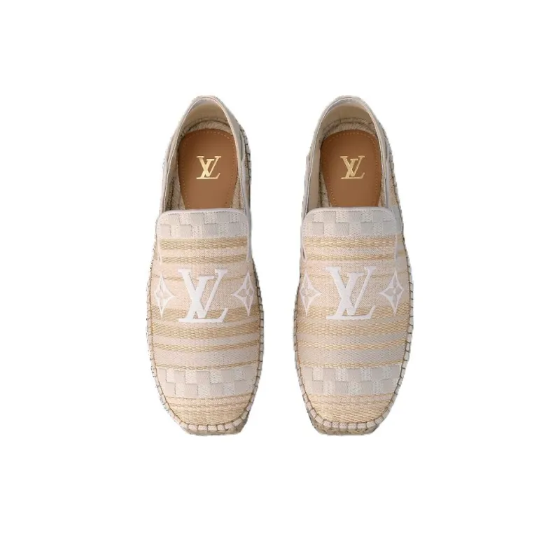 LOUIS VUITTON Bidart Espadrille Shoes 'Beige Yellow'-2