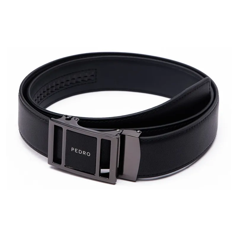 PEDRO Cow Leather Belts Men's Width  3.5cm-1