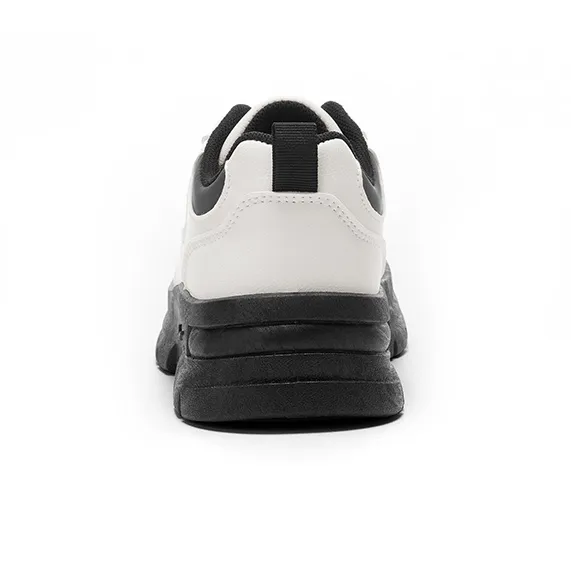 Warrior Anti Slip And Wear Resistant Balance Low Top Casual Shoes Women's White Black-2