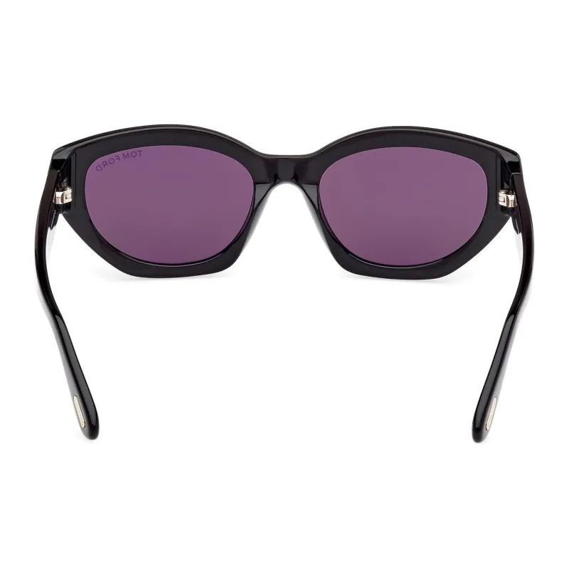 TOM FORD Guilliana Round frame Sunglasses-3