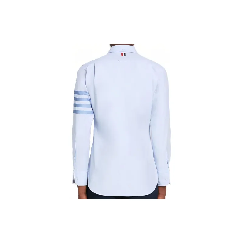 THOM BROWNE 4 Bar Oxford Shirt-1