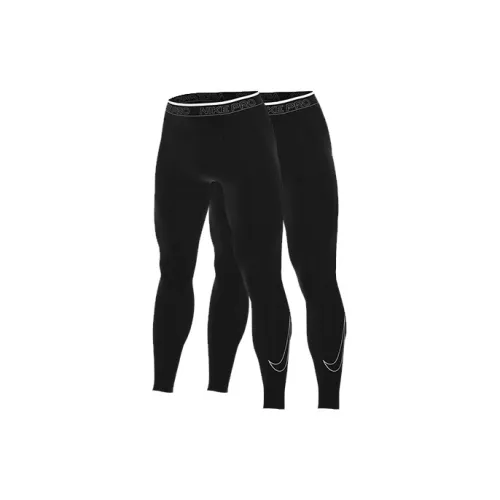 Nike Sports Pants Men Black Set Of 2