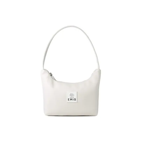 Emis PVC Handbag, Shoulder Bag Regular Unisex White