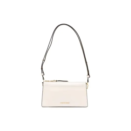 MICHAEL KORS Leather Crossbody Bag Shoulder Bag Women's White