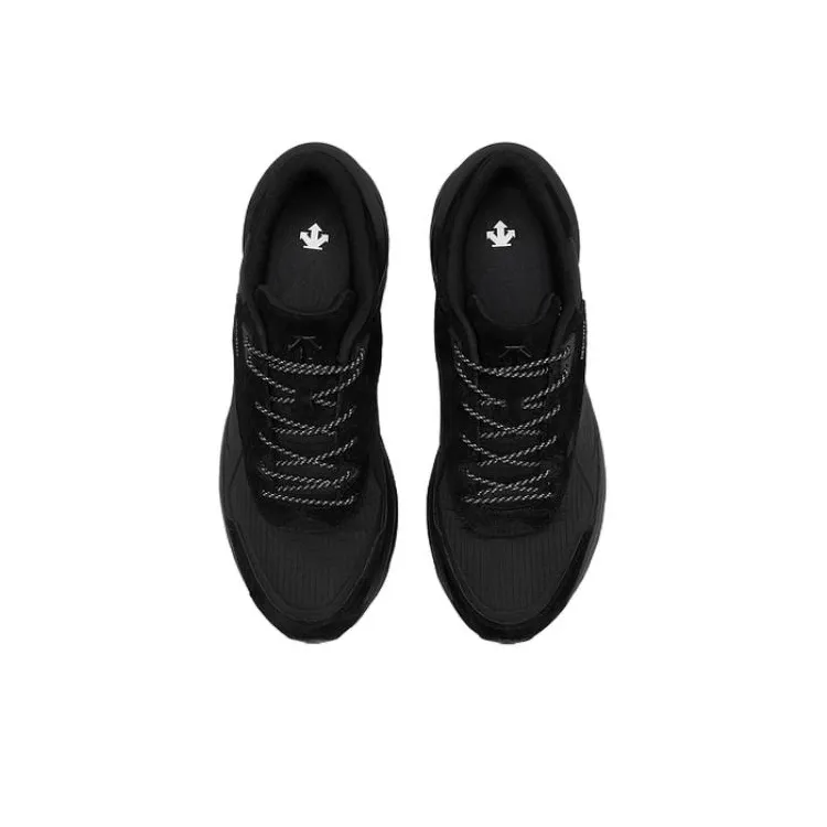 DESCENTE DUALIS Slip Resistant Low Top Casual Shoes Men's Black-3