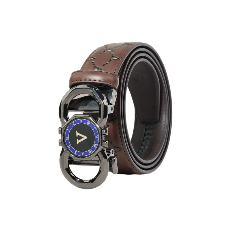 NINE NAIL Cow Leather Genuine Leather Men's Belt Men's Width 3.5cm-28