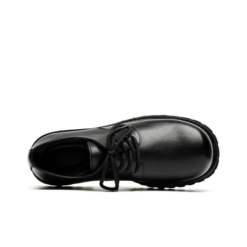 Chi Wolf Derby Shoes Casual Shoes Men's Black-2