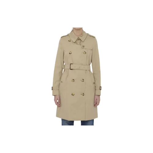 Burberry Trench Coats Women's Brown