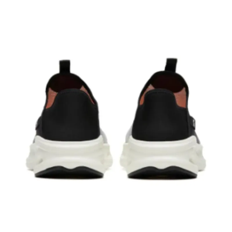 Anta Breathable Lightweight Low Top Casual Shoes Women's Black White-3