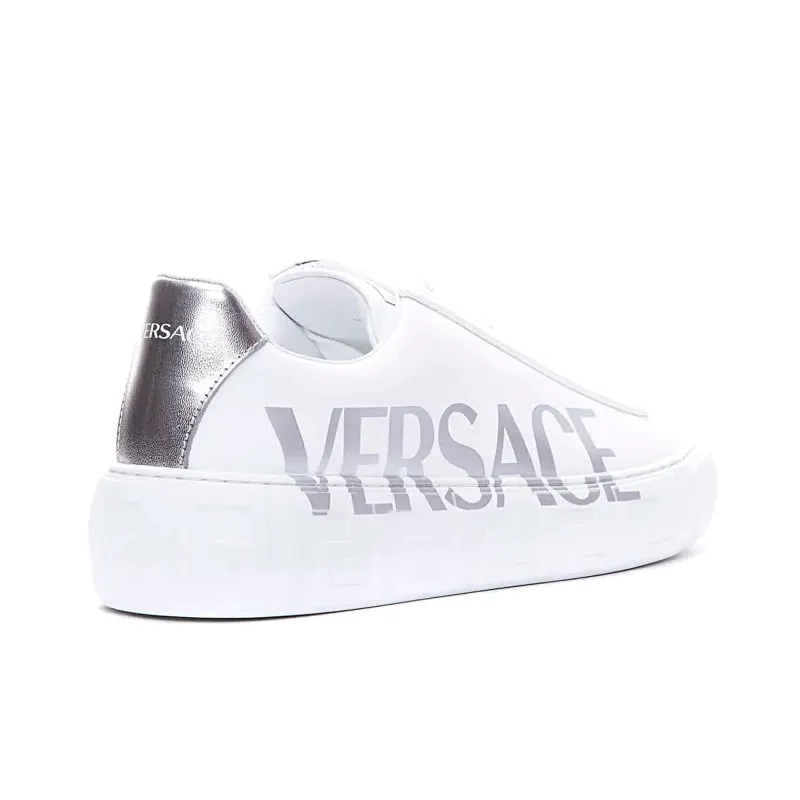 VERSACE La Greca Logo-print Sneakers-5