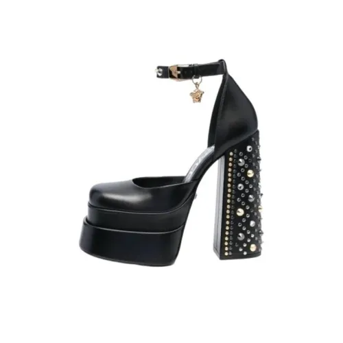 VERSACE Spiked Medusa Aevitas 160mm Pumps