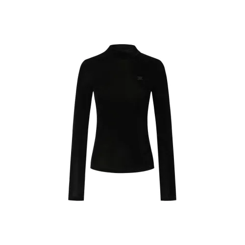 MOISSAC Knitwear Women's Plain Black