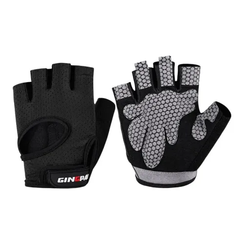 Competition Weightlifting Belts / Gym Gloves Protective Wear-Resistant Palm Protection Slip-Resistant