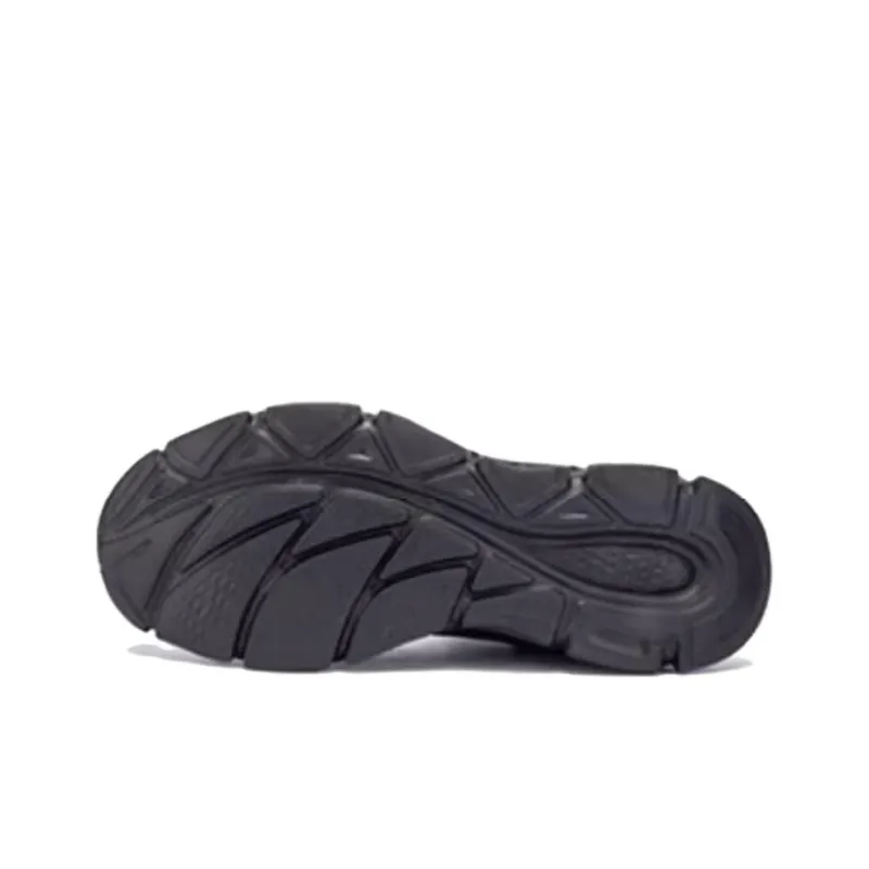 361° Non slip Lightweight Low Top Running Shoes Men's Black-3