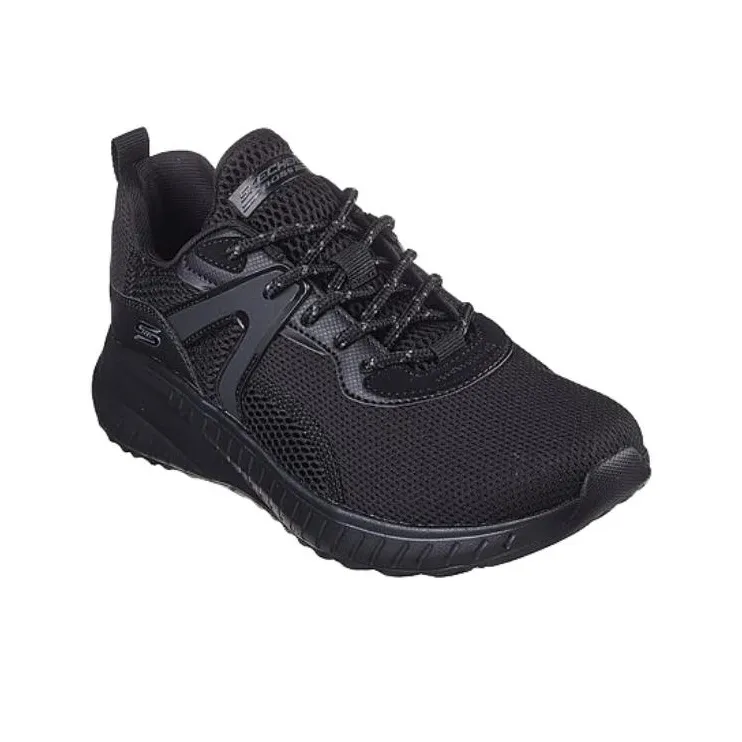 Skechers BobsSquad Collection Chaos Low Top Casual Shoes Women's Black-1