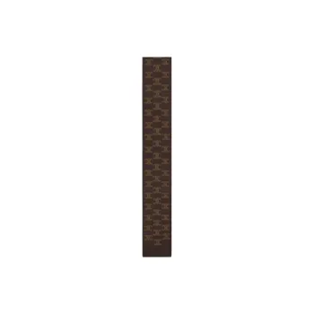 CELINE Silk Scarves Women's Brown