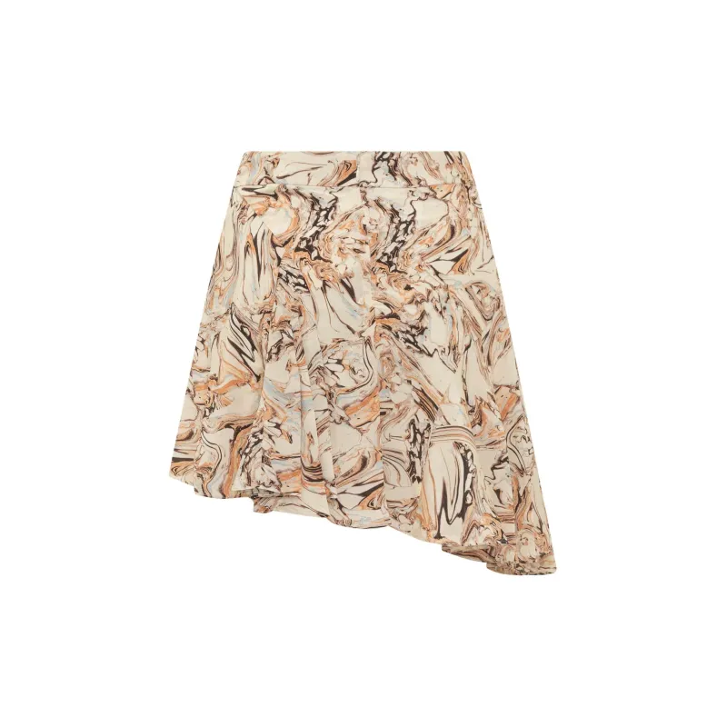 ISABEL MARANT Teyana High-Waisted Ruffled Skirt-1