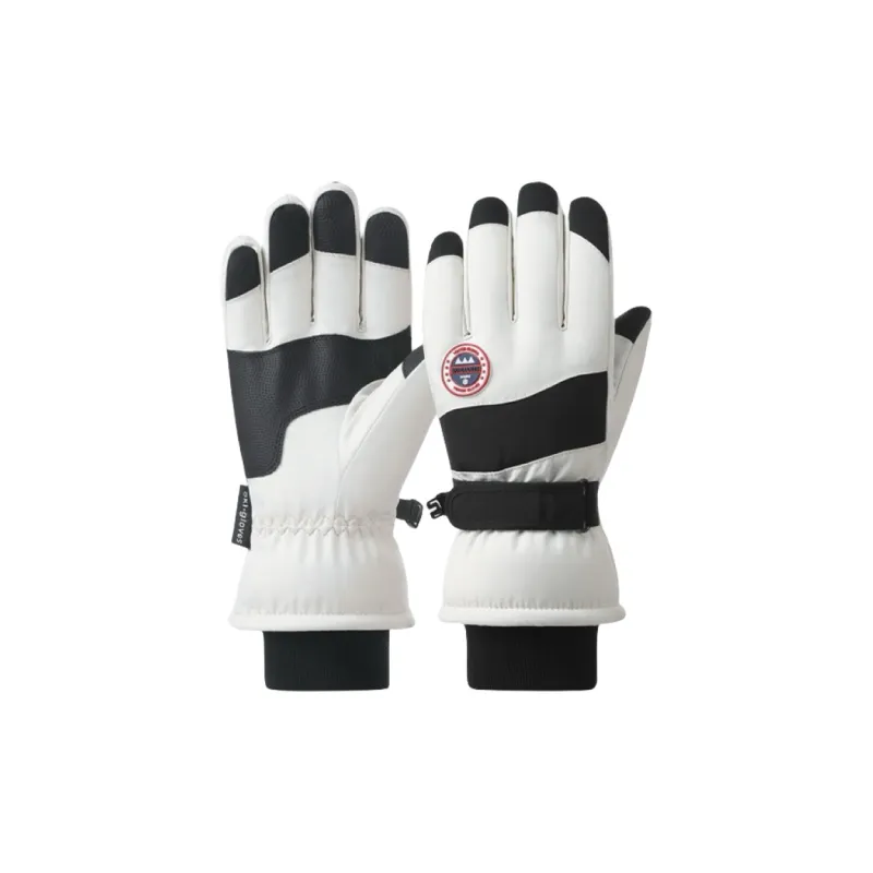 Dual-card SP Ski Gloves Touchscreen Warm Outdoor Mountaineering Sports Cycling Electric Bike Gloves Unisex-3