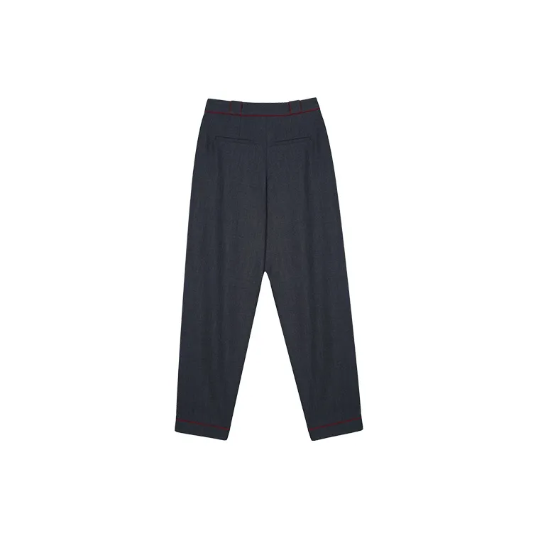 ROSESTUDIOBYGUOPEI Casual Pants Women's Gray-1