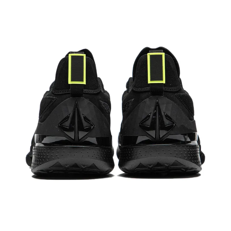 LiNing JB2 Cushioned Anti Slip Wear Resistant Breathable Lightweight Low Top Basketball Shoes Men's Black-5