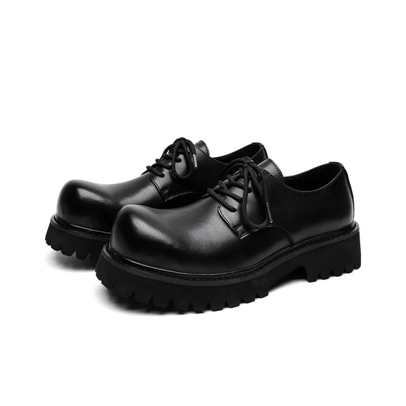 Chi Wolf Derby Shoes Casual Shoes Men's Black-1