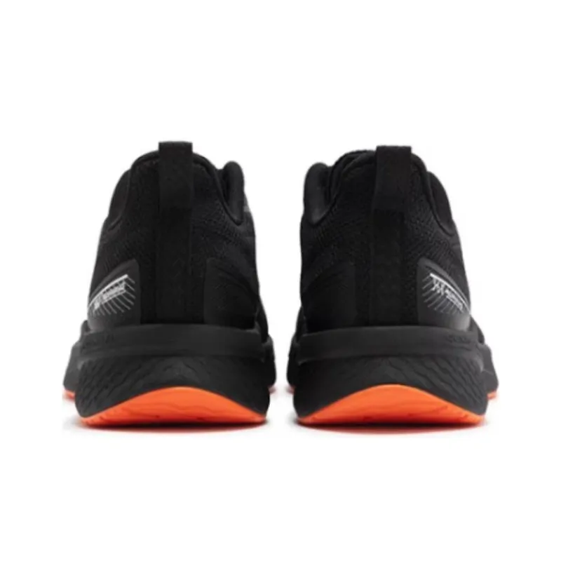361° Cushioning Slip Resistant Low Top Running Shoes Men's Obsidian Black-2