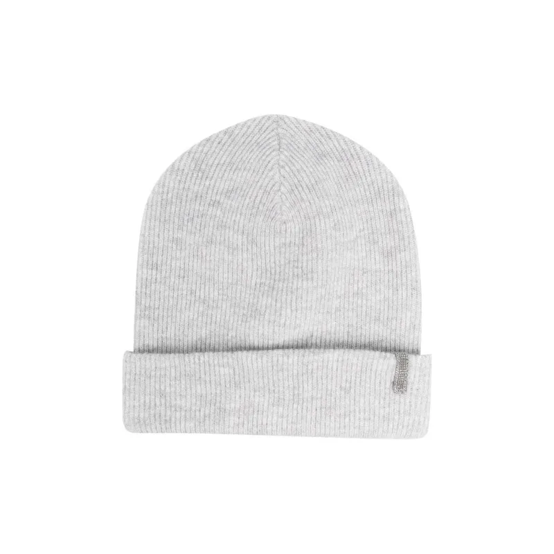 Brunello Cucinelli Cashmere Beanies Kids' Gray-0