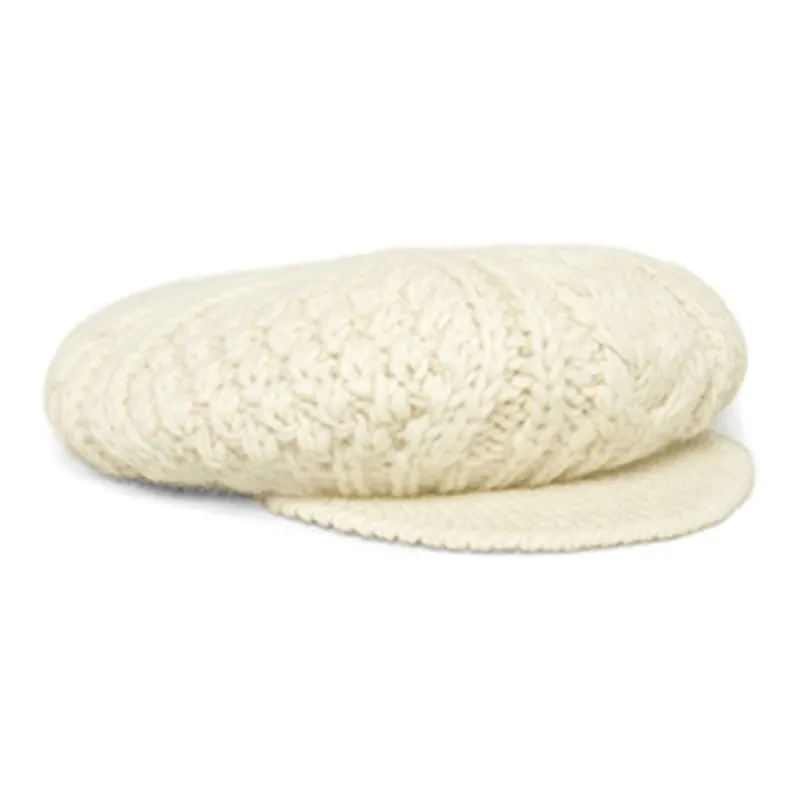 CELINE Aran Mohair Wool Beret-2