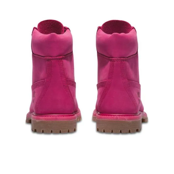 Timberland 50th Anniversary Edition Premium 6 Inch Waterproof Boot 'Dark Pink Nubuck' Women's-4