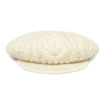 CELINE Aran Mohair Wool Beret