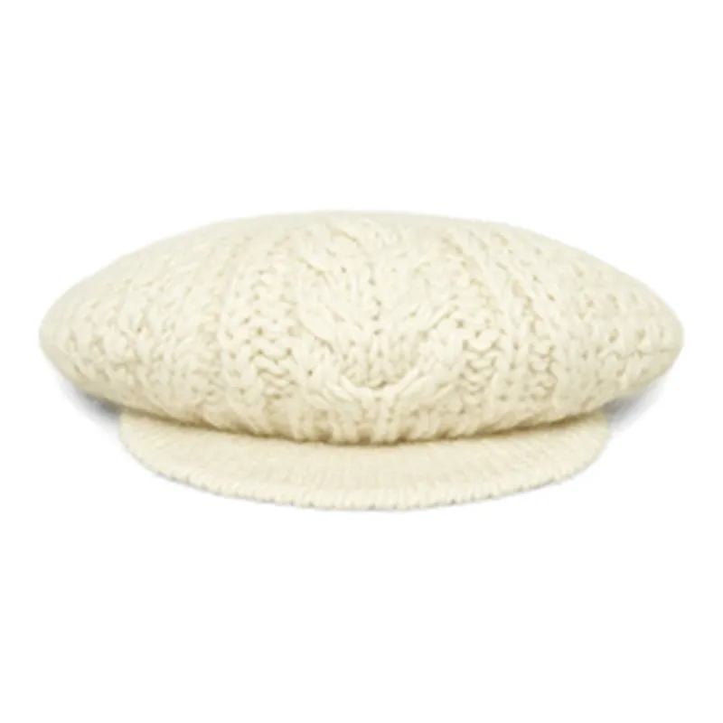 CELINE Aran Mohair Wool Beret-0