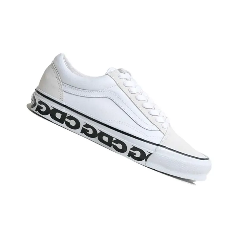 Vans Old Skool Commes Des Garcons White-1