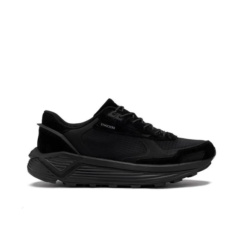 DESCENTE DUALIS Slip Resistant Low Top Casual Shoes Men's Black-1