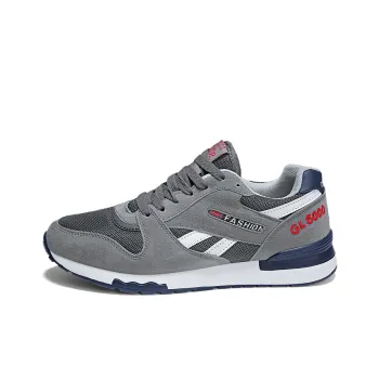 Prince McQueen Running Shoes Unisex Low Top Gray Black