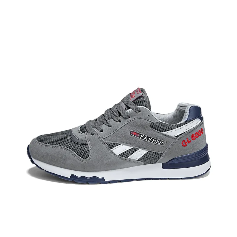Prince McQueen Running Shoes Unisex Low Top Gray Black-0