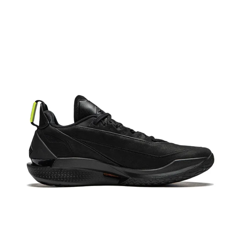 LiNing JB2 Cushioned Anti Slip Wear Resistant Breathable Lightweight Low Top Basketball Shoes Men's Black-1